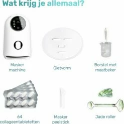 Soft & Silky - Gezichtsmasker Machine - 32 COLLAGEEN TABS & JADE ROLLER CADEAU - Masker Maker - Peel Off Masker - Project Gezond -Essie winkel 550x551 4