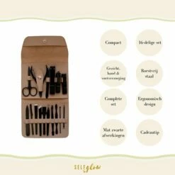 Self Glow Manicure Set Pedicure Set - Pedicureset - Manicureset - Nagelset - Nagel Set Nagelvijl - RVS - 16-delig -Essie winkel 550x551 9