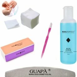 GUAP?? GUAP - Nail Prep Nagel Voorbereiding Pakket - Nagel Ontvetter, Nagelreiniger & Nail Wipes