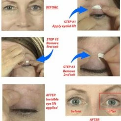 Easy Lift Butterfly Ooglitstickers Ooglidtape Ooglidstickers - Lift Je Oogleden Zonder Operatie - Tegen Hangende Ogen -Essie winkel 550x558 1