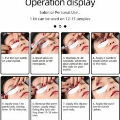 Flora Ruby - Wimper & Wenkbrauw Lifting Set 2 In 1 - Professionele 2 In 1 Lash Lift & Brow Lamination Kit - Permanente Wimperkruller -Essie winkel 550x565 4