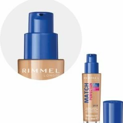 Rimmel London Match Perfection SPF20 Foundation - 400 Natural Beige -Essie winkel 550x567 1