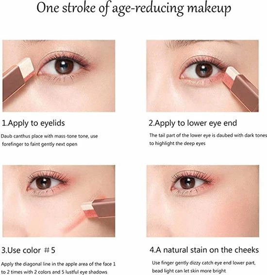 Goods4you Duo Gradient Color Oogschaduw Stick #2 5 Goods4you Duo Gradient Color Oogschaduw Stick #2 - Afbeelding 5