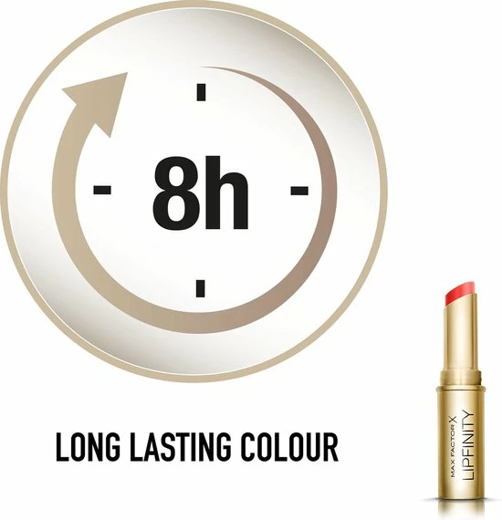 Max Factor Lipfinity Longlasting Lipstick - 035 Just Deluxe 4 Max Factor Lipfinity Longlasting Lipstick - 035 Just Deluxe - Afbeelding 4