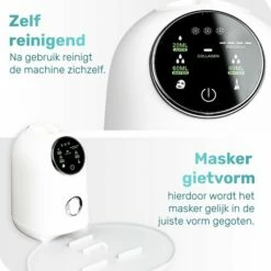 Soft & Silky - Gezichtsmasker Machine - 32 COLLAGEEN TABS & JADE ROLLER CADEAU - Masker Maker - Peel Off Masker - Project Gezond -Essie winkel 550x571 2