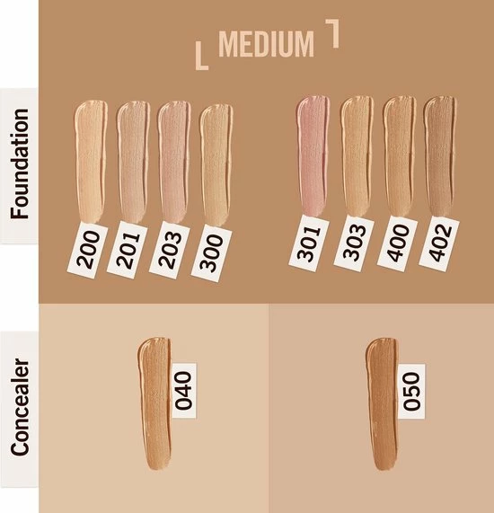 Rimmel London Match Perfection Foundation 301 Warm Honey 6 Rimmel London Match Perfection Foundation 301 Warm Honey - Afbeelding 6