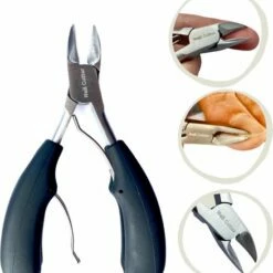 Skeraxo Nagelschaar Inclusief Nagelvijl - Nageltang Voor Harde Teennagels - Nagelknipper Tegen Kalknagels - Harde Nagels - Pedicureset - Manicureset Teennagelknipper - Teennagelschaar -Essie winkel 550x578 5