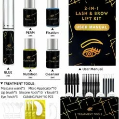 Flora Ruby - Wimper & Wenkbrauw Lifting Set 2 In 1 - Professionele 2 In 1 Lash Lift & Brow Lamination Kit - Permanente Wimperkruller -Essie winkel 550x581 2