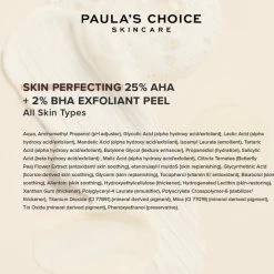 Paula's Choice Skin Perfecting 25% AHA + 2% BHA Exfoliant Peeling - Alle Huidtypen - 30 Ml -Essie winkel 550x586 9