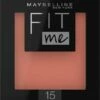 Maybelline Fit Me Blush - 15 Nude - Oranje - Natuurlijk Ogende Rouge - 4,5 Gr -Essie winkel 550x588