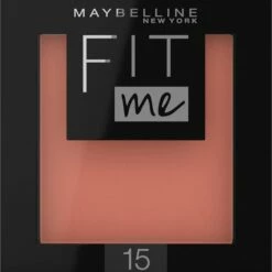 Maybelline Fit Me Blush - 15 Nude - Oranje - Natuurlijk Ogende Rouge - 4,5 Gr