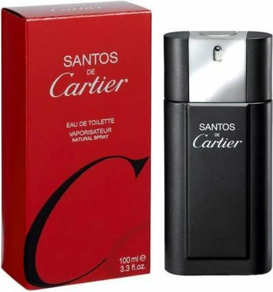 Cartier Santos De Cartier 100 Ml - Eau De Toilette - Herenparfum 9 Cartier Santos De Cartier 100 Ml - Eau De Toilette - Herenparfum - Afbeelding 9