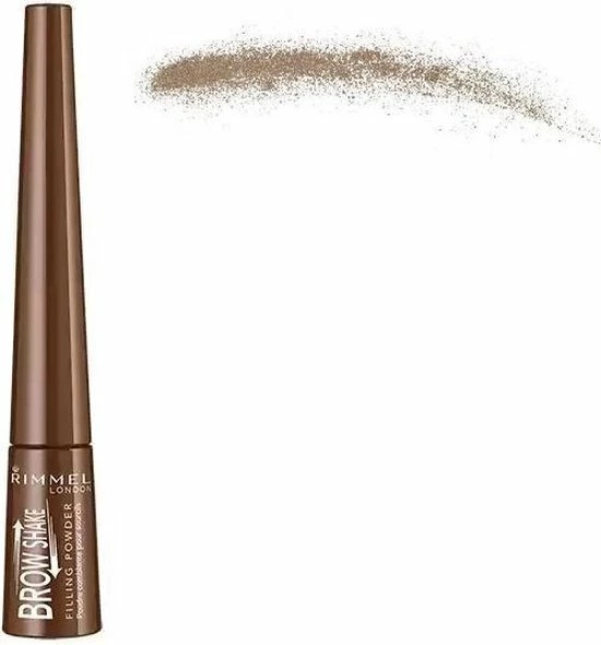 Rimmel London Brow This Way Wenkbrauwpoeder - 002 Bruin 9 Rimmel London Brow This Way Wenkbrauwpoeder - 002 Bruin - Afbeelding 9