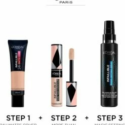 L’Oréal Paris Infaillible 24H Matte Cover Foundation - 260 Soleil Doré - 35 Ml -Essie winkel 550x604 1