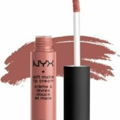 NYX Professional Makeup Soft Matte Lip Cream - Abu Dhabi SMLC09 - Lippenstift - 8 Ml -Essie winkel 550x636