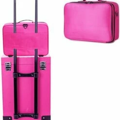 Confibel Cosmetica Koffer - Make-up Koffer Met Verstelbare Vakken - Visagie En Nagelstyliste Beauty Koffer - 37x27x13CM - Roze 20 Confibel Cosmetica Koffer - Make-up Koffer Met Verstelbare Vakken - Visagie En Nagelstyliste Beauty Koffer - 37x27x13CM - Roze -Essie winkel 550x643 1