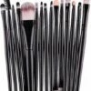 15-delige Make-up Kwasten/Brush Set | Zwart | Fashion Favorite -Essie winkel 550x644