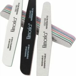Klimonla Nagelvijl Set Van 5 Stuks 80/100/150/180/240 | Professionele Nagelvijl | High Qualit | Nagelverzorging -Essie winkel 550x688