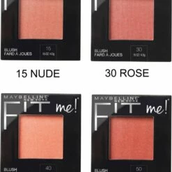 Maybelline Fit Me Blush - 15 Nude - Oranje - Natuurlijk Ogende Rouge - 4,5 Gr -Essie winkel 550x717