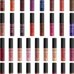 NYX Professional Makeup Soft Matte Lip Cream - Abu Dhabi SMLC09 - Lippenstift - 8 Ml -Essie winkel 550x730