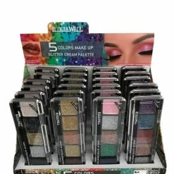 Leticia Well - Glitter Cream Make-up Palette Ogen En Lippen - 5 Tinten Paars/blauw/rood/koper/zilver - Nummer 04 5 Leticia Well - Glitter Cream Make-up Palette Ogen En Lippen - 5 Tinten Paars/blauw/rood/koper/zilver - Nummer 04 -Essie winkel 550x733 18