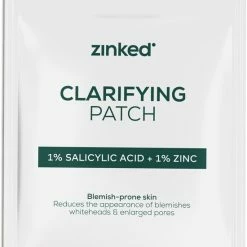 Zinked Acne Pimple Patches - 1% Salicylzuur (BHA) & 1% Zink - 36 Patches - Hydrocolloïd
