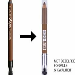 Maybelline Master Shape Brow Pencil - Deep Brown - Donkerbruin - Wenkbrauwpotlood 21 Maybelline Master Shape Brow Pencil - Deep Brown - Donkerbruin - Wenkbrauwpotlood -Essie winkel 550x830