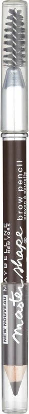 Maybelline Master Shape Brow Pencil - Deep Brown - Donkerbruin - Wenkbrauwpotlood 8 Maybelline Master Shape Brow Pencil - Deep Brown - Donkerbruin - Wenkbrauwpotlood - Afbeelding 8