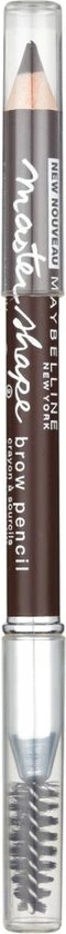 Maybelline Master Shape Brow Pencil - Deep Brown - Donkerbruin - Wenkbrauwpotlood 13 Maybelline Master Shape Brow Pencil - Deep Brown - Donkerbruin - Wenkbrauwpotlood - Afbeelding 13