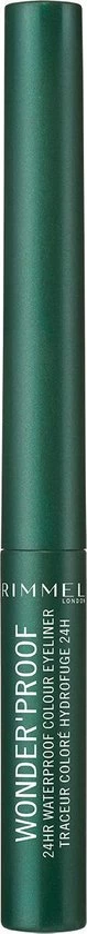 Rimmel London Rimmel Wonder'proof Liner Eyeliner - 003 Green 9 Rimmel London Rimmel Wonder'proof Liner Eyeliner - 003 Green - Afbeelding 9