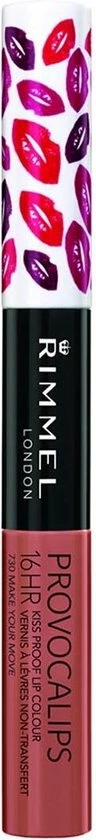 Rimmel London Provocalips Lip Color Lippenstift - 300 Little Minx 9 Rimmel London Provocalips Lip Color Lippenstift - 300 Little Minx - Afbeelding 9